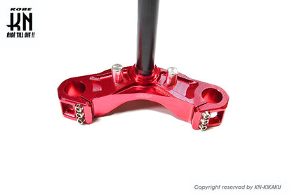 NCY 軽量CNCアルミステム【シグナスX】レッド