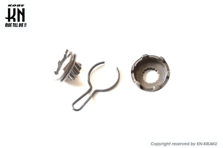 ノーマルタイプキックギヤセット【太軸】横型JOG90系