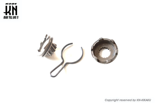 ノーマルタイプキックギヤセット【太軸】横型JOG90系