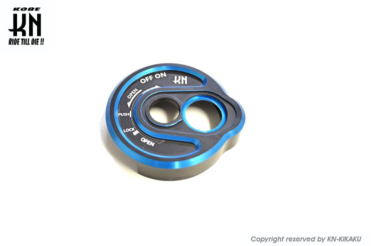 KN企画 キーカバータイプR【シグナスX/マジェスティS/国内仕様専用】ブルー