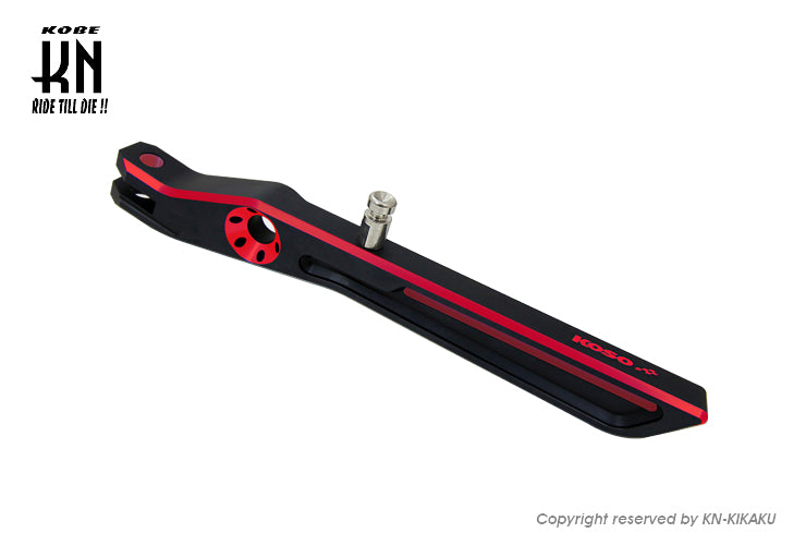 KOSOデュアルカラーサイドスタンド 　シグナスX/BWS 【ブラック/レッド】