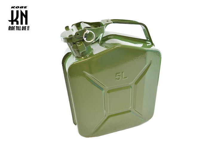 ガソリンタンク【グリーン】5リットル缶