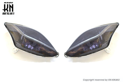 フロントウインカーASSY【スモーク】シグナスX3型専用【1YP/1MS】