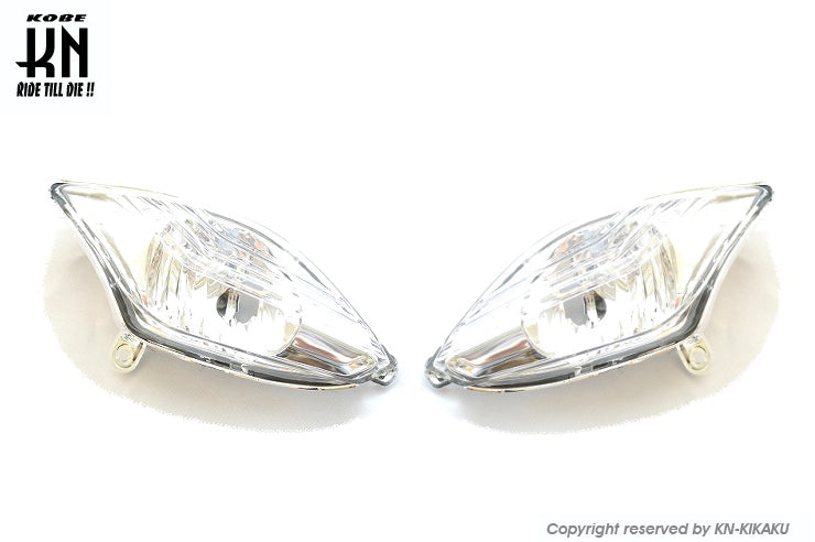 フロントウインカーASSY【クリア】シグナスX3型専用【1YP/1MS】