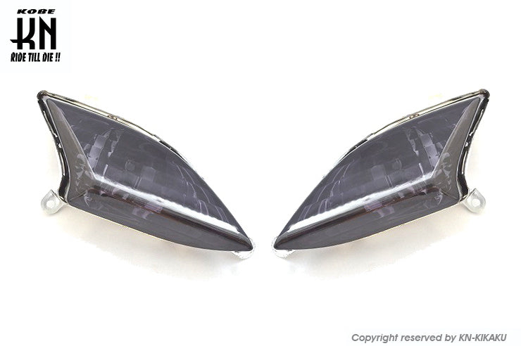 フロントウインカーASSY【スモーク】シグナスX2型専用【28S/4C6/1CJ】