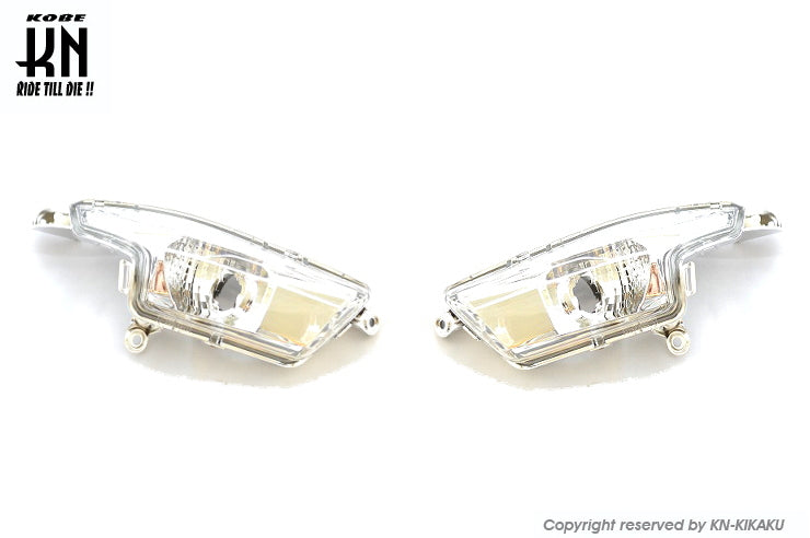 フロントウインカーASSY【クリア】シグナスX4型専用【BF9/2UB】