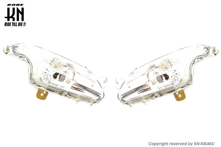 フロントウインカーASSY【クリア】シグナスX5型専用【B8S/B2J】