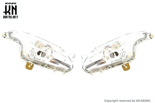 フロントウインカーASSY【クリア】シグナスX5型専用【B8S/B2J】