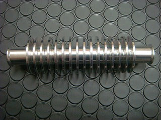 アルミ冷却管【外径17mm/内径通路 13mm/全長133mm】