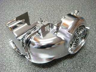 メッキエアーシュラウドセット【JOG90/アクシス90】