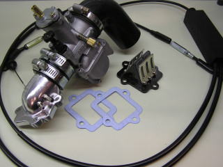 ビッグキャブセット【OKO21mm/ビッグキャブレター】BWS100/アクシス90