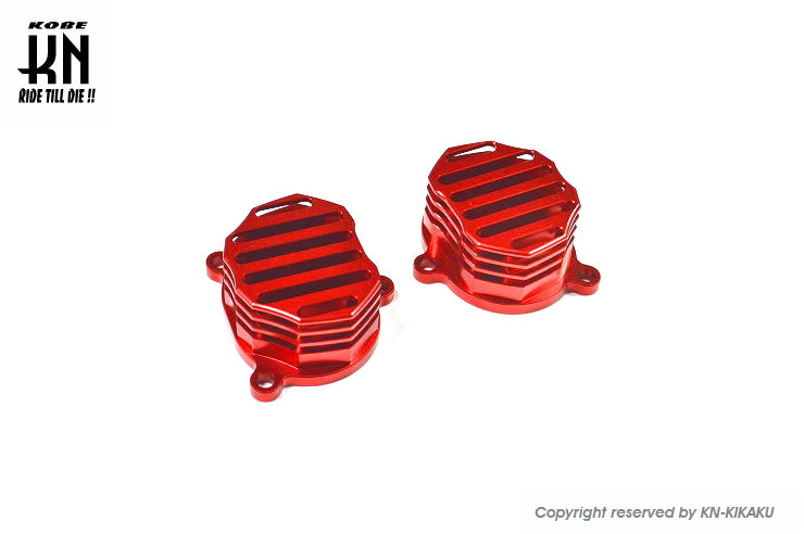 KN企画 ビレットタペットカバー タイプ2【シグナスX/BWS125】レッド