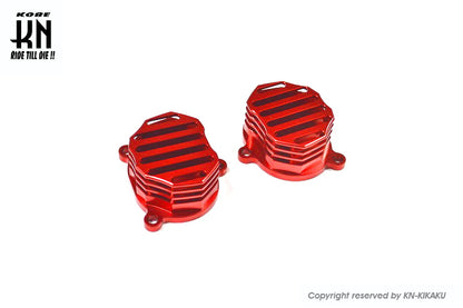 KN企画 ビレットタペットカバー タイプ2【シグナスX/BWS125】レッド