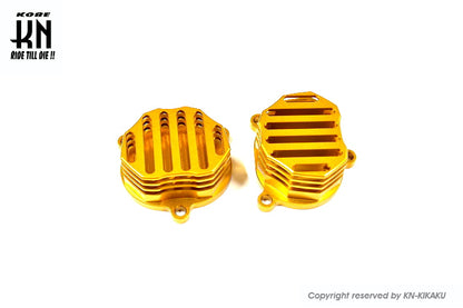 KN企画 ビレットタペットカバー タイプ2【シグナスX/BWS125】ゴールド