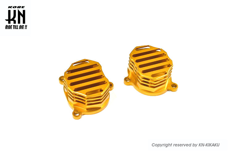 KN企画 ビレットタペットカバー タイプ2【シグナスX/BWS125】ゴールド