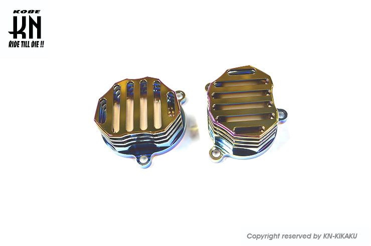 KN企画 ビレットタペットカバー タイプ2【シグナスX/BWS125】チタンカラー