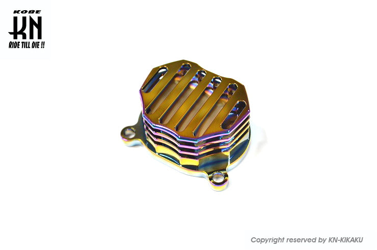 KN企画 ビレットタペットカバー タイプ2【シグナスX/BWS125】チタンカラー