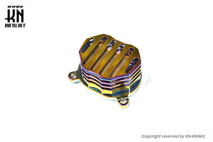 KN企画 ビレットタペットカバー タイプ2【シグナスX/BWS125】チタンカラー