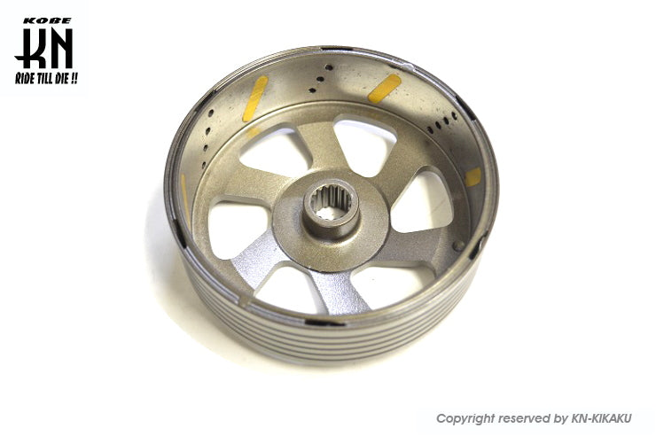 JapanSpeed 重量クラッチアウター【YAMAHA125cc系】だるま