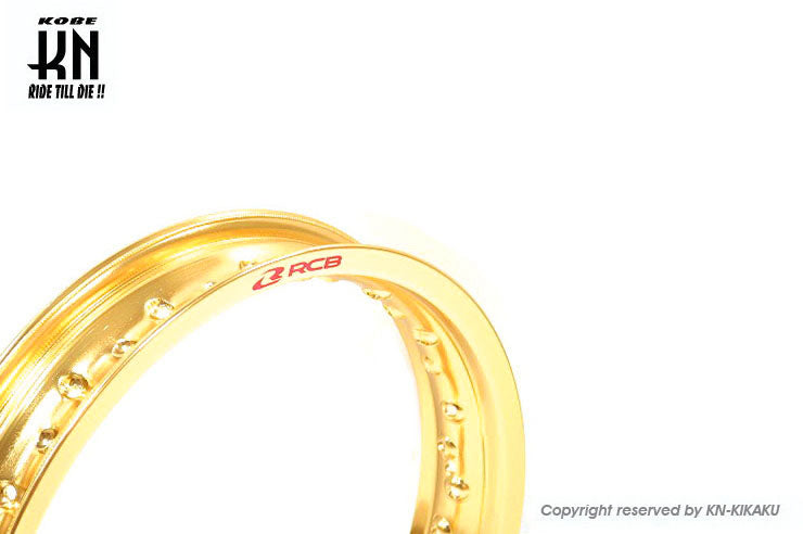RCB アルミホイールリム【185-17】ゴールド【36H】