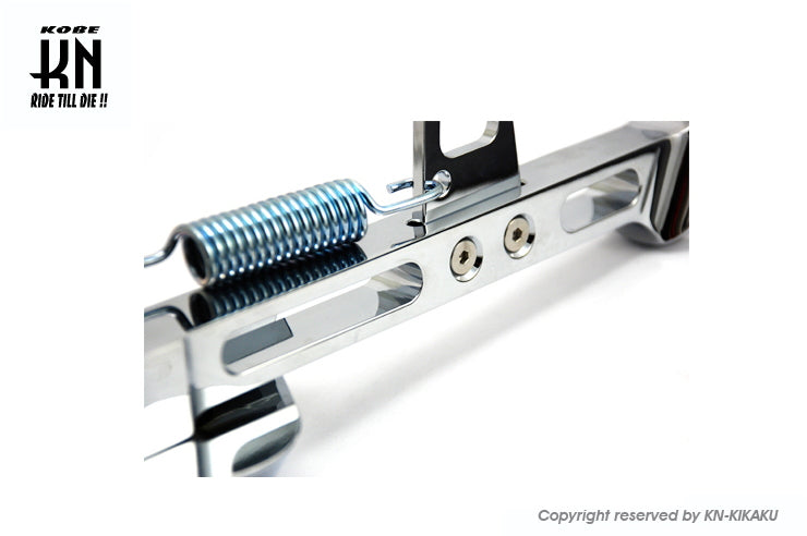 ZOOMER 【NCY】 アルミサイドスタンド【メッキ】