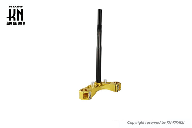 NCY アルミステム シグナスX【5型】台湾仕様 ABS車専用【ゴールド】