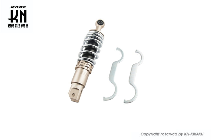 NCY オイルショック【ブロンズ】255〜275mm車高調【ホンダ系スクーター】