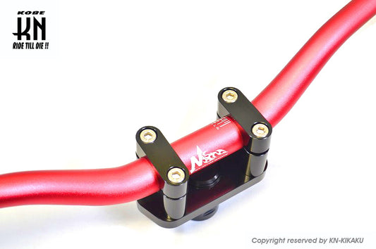 NCY　ハンドルポスト/ファットバーセット　ZOOMER【AF58】レッド