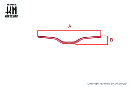 NCY　ハンドルポスト/ファットバーセット　ZOOMER【AF58】ゴールド