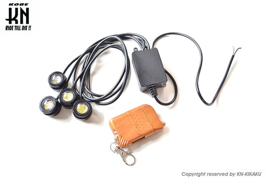 4連フラッシュLED【DC5〜24V】汎用