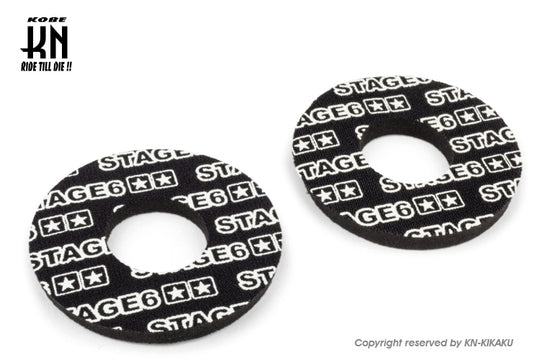 STAGE6 グリップドーナツ【ブラック/ホワイト】2個入