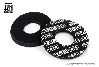 STAGE6 グリップドーナツ【ブラック/ホワイト】2個入