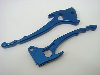 アルミブレーキレバータイプ2　ブルーアルマイト