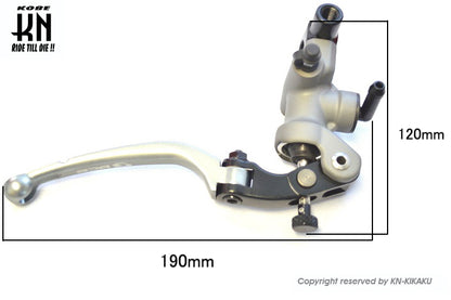 RCB 鍛造マスターシリンダー【S1】17mm【右】グレー