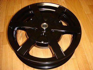 キャストホイール前後セット シグナスX用　黒