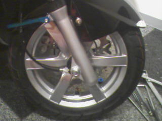 キャストホイール前後セット シグナスX用　黒