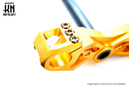 NCY アルミステム シグナスX【5型】台湾仕様 ABS車専用【ゴールド】