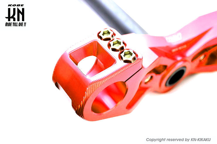 NCY アルミステム シグナスX【5型】台湾仕様 ABS車専用【レッド】