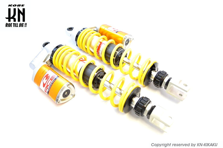 RCB 348-353mm リアショック減衰調整【XMAX250/300/PCX】SB-5【ゴールド/イエロー】