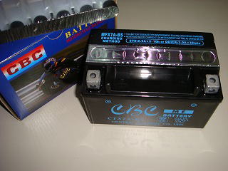 バッテリー 7A-BSタイプ 台湾製