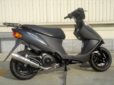 HOTLAP スポーツマフラー　アドレスV125(K9〜】O2センサー取り付けタイプ