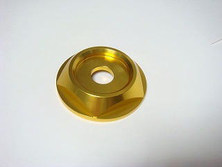 純正リヤホイール用 アルミセンターカラー ゴールド