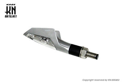 KOSOLEDウィンカー【Jet】【シルバー/クリアレンズ/オレンジLED】