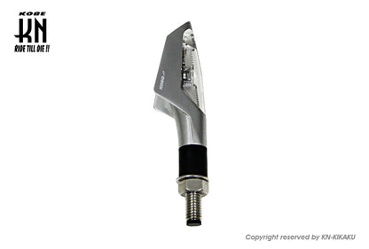 KOSOLEDウィンカー【Jet】【シルバー/クリアレンズ/オレンジLED】