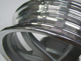 SYM　DD50　前後　メッキアルミホイールー