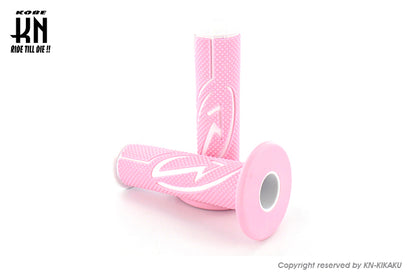 BCD　ハンドルグリップ 【ピンク/ホワイト】120mm