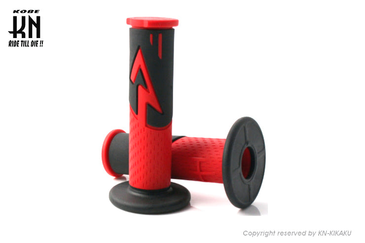 BCD　ハンドルグリップ 【レッド/ブラック】120mm