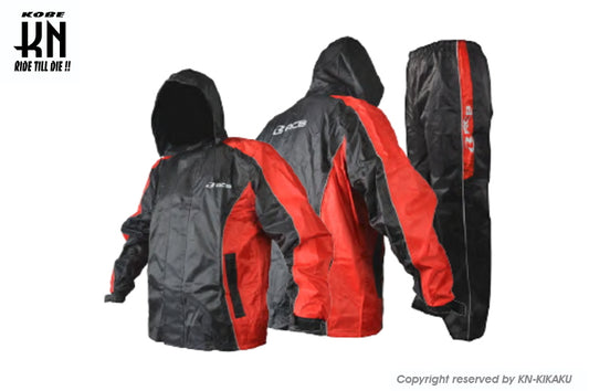 RCB レインコート858 【レッド】XLサイズ