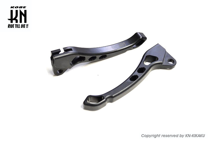 KN カラーレバー3 【マットブラック】横型エンジンJOG系ドラム車両