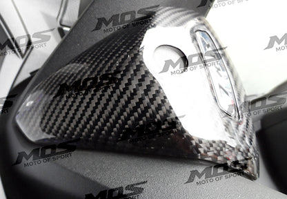 MOS カーボンハンドルセンターカバー【TMAX530-4型/5型】2013-2016